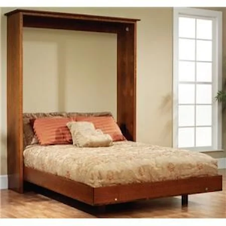 Old English Mission Full Murphy Wall Bed